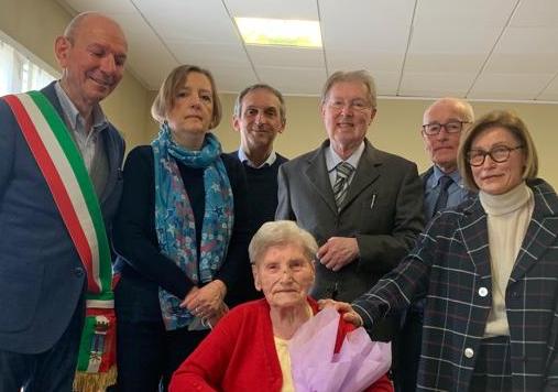 Festeggiati i 100 anni di Edda Marchesini